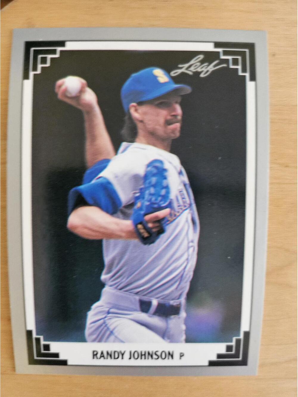1991 Leaf #319 Randy Johnson Seattle Mariners Baseball Card